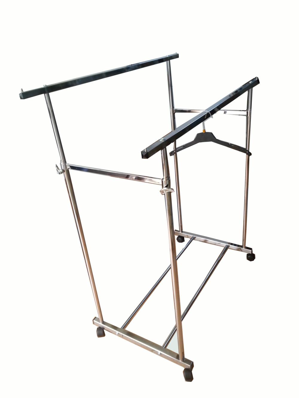 Orta Stand DS-26 Çiftli - Elbise - Konfeksiyon Askısı - Mağaza Standı